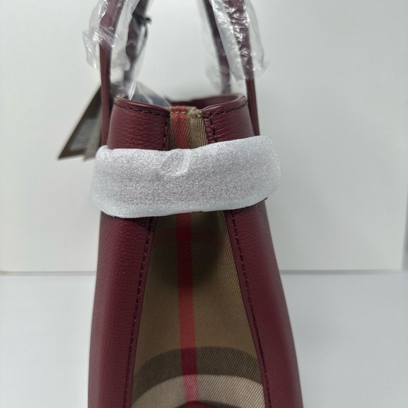 Small burgundy banner bag - Picture 2 of 4